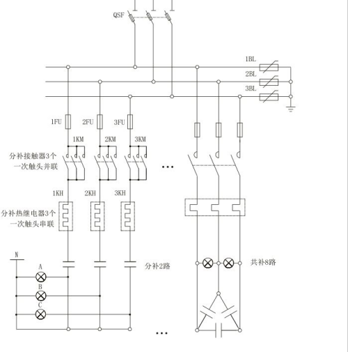 浅谈共补和分补电力电容器所用的专用接触器